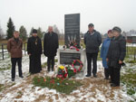 Eröffnung der Gedenkstätte zur Erinnerung ans Schicksal der polnischen Zwangsarbeiter in der ehemaligen Sondersiedlung Jawenga