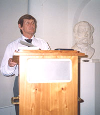 Prof. Dr. Viktor Konasov. Vortrag im Henry-Dunant-Museum in Heiden/Schweiz